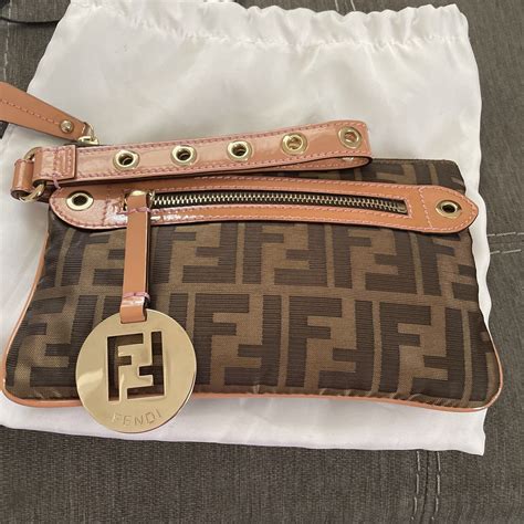 ff on underside of zipper fendi|genuine Fendi bag.